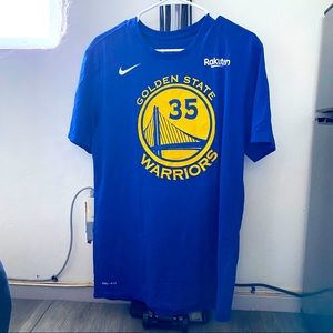 Nike mens size L Golden State Warrior KD tshirt